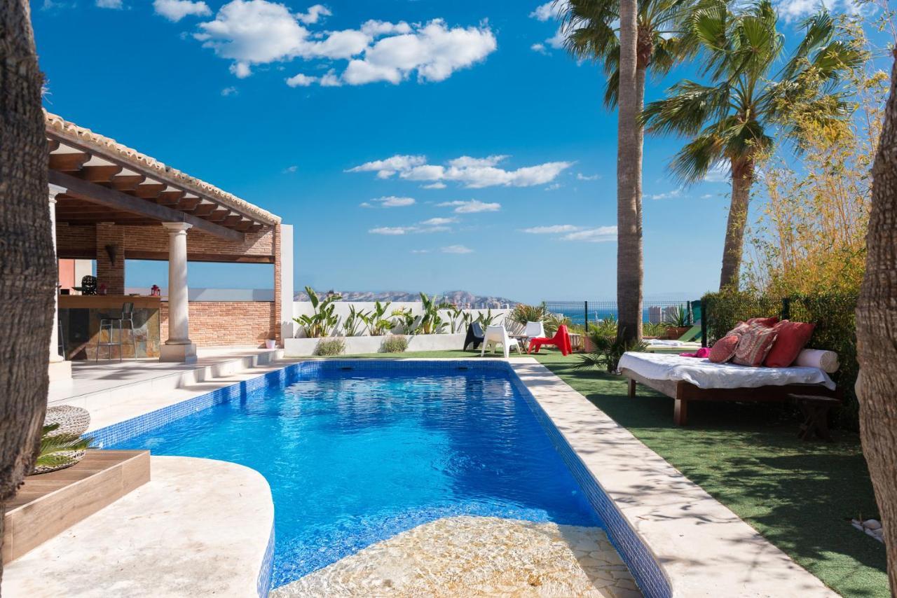 Villa Exclusiva Con Espectaculares Vistas Al Mediterraneo Кала де Финестрат Екстериор снимка