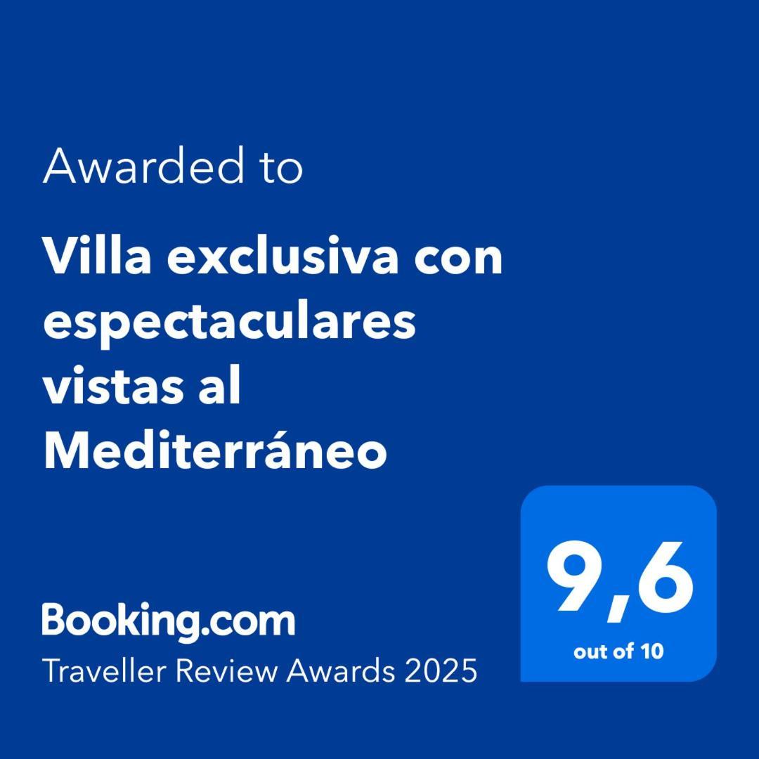 Villa Exclusiva Con Espectaculares Vistas Al Mediterraneo Кала де Финестрат Екстериор снимка